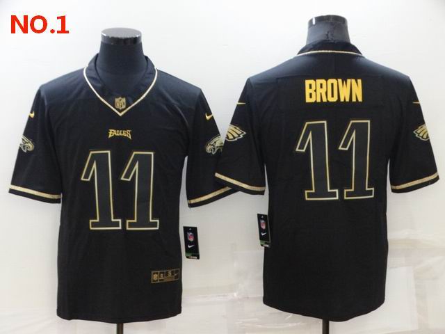 Men's Philadelphia Eagles #11 AJ Brown Jerseys-9